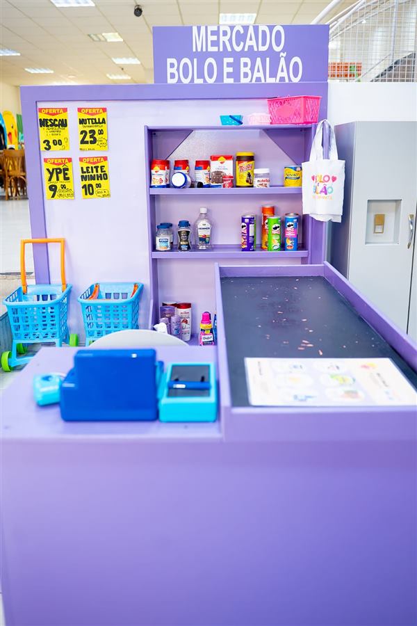 Espaço de brincar Mercadinho